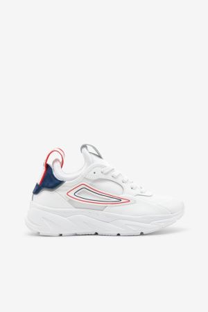 FILA Amore Sneakers White / Navy / Red,Womens Shoes | CA.GLKJBF518